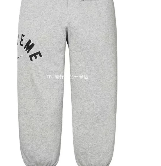 with gray sports XL Sweatpants L S pants logo embroidered co M plush black Arc 0603